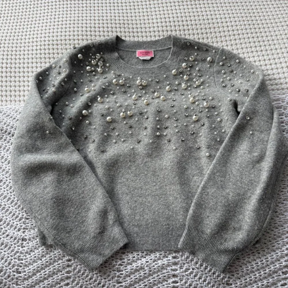 Kate Spade Embellished Sweater (Size L Great Condition) - Picture 2 of 16
